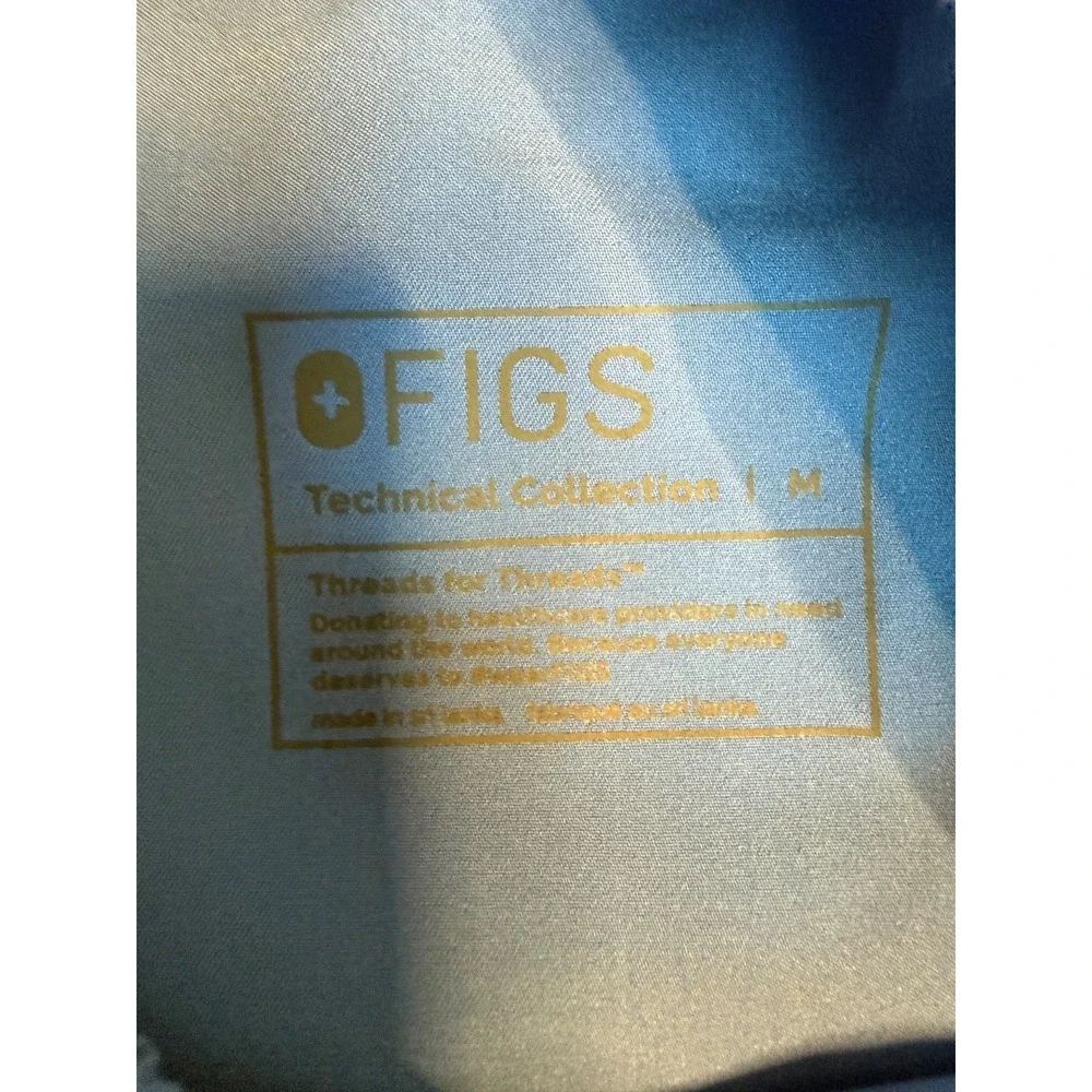 FIGS Tansen Jogger Scrub Pants Mens M Ceil Blue Technical Collection
